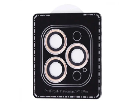 Скло для камери ACHILLES iPhone 11 Pro/11 Pro Max/12 Pro gold