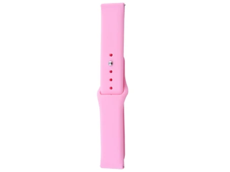 Ремешок Xiaomi Amazfit/Bip/Samsung Silicone 20mm pink