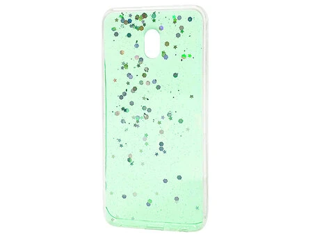 Силикон Diamond Redmi 8A clear green
