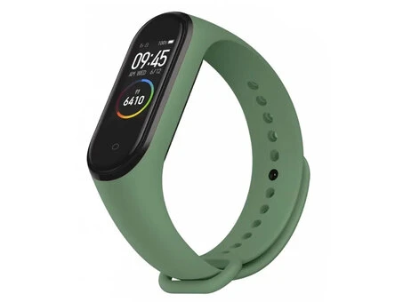 Ремінець силікон Mi Band 3/4 olive