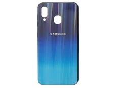 TPU+Glass Gradient Disk Samsung A20/A30/M10s violet/blue