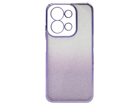 Накладка Ombre Glitter Redmi 15C (EU vers.) light purple