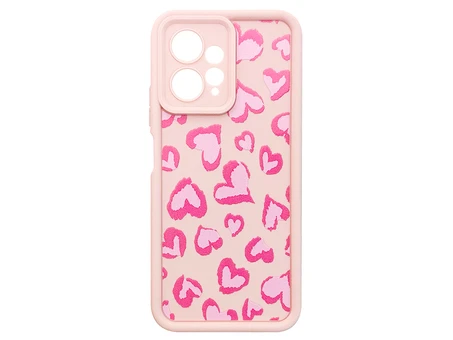TPU Big Hearts Camera Redmi Note 12 pink