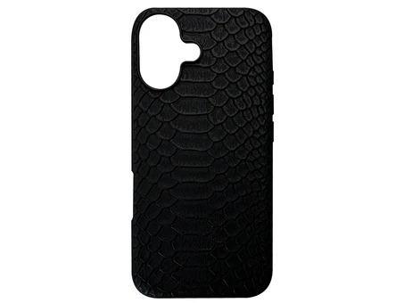 Накладка Santa Barbara Snake Leather iPhone 16 black