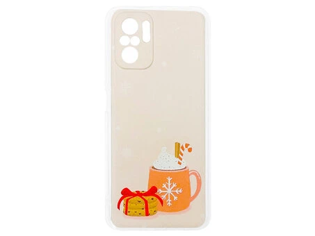 Накладка силікон Print Redmi Note 10/10s/Poco M5s Cocoa and gingerbreads