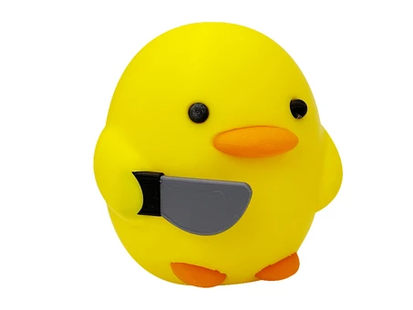 3D Іграшка big duck with a knife