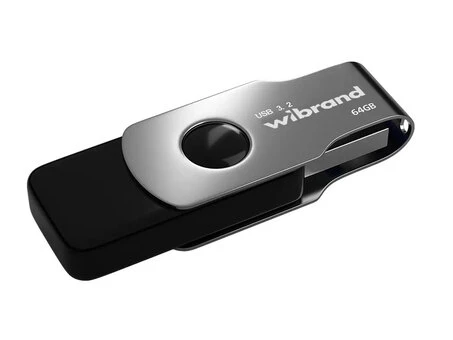 USB Flash 3.2 Wibrand Gen1 Lizard 64GB black