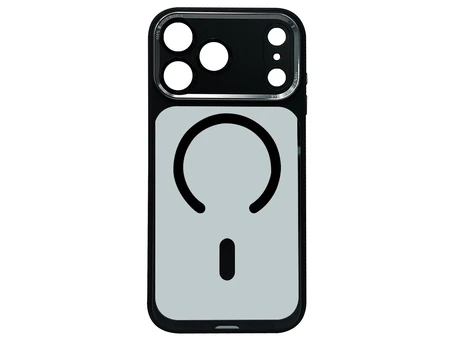 Накладка Metal Protection MagSafe iPhone 17 Pro Max black