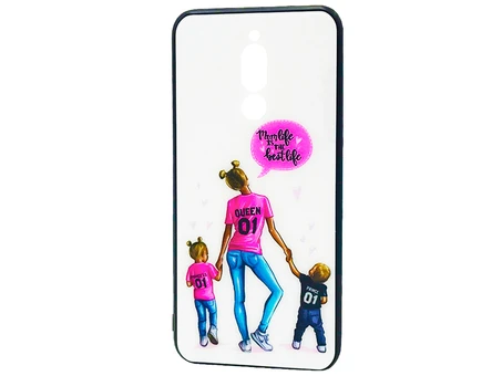 TPU+Glass Girls Redmi 8 Mom life