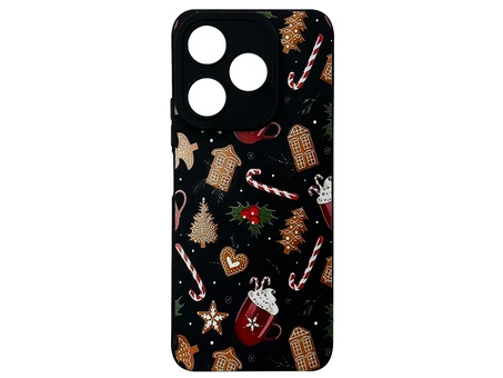 TPU Funny Winter Treats Camera Redmi 13/Poco M6 black