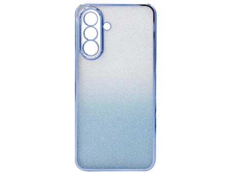 Накладка Ombre Glitter Samsung M55 blue