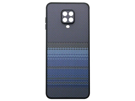 Накладка Elite Carbonique Redmi Note 9s/Note 9 Pro/Note 9 Pro Max blue