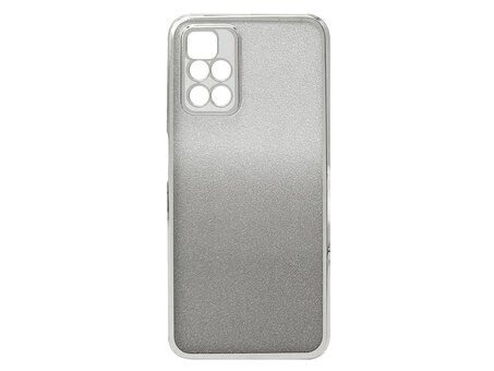 Накладка Ombre Glitter Redmi 10/Note 11 silver