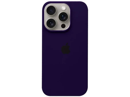 Case soft touch низ iP 16 Pro Max (30) ultra violet