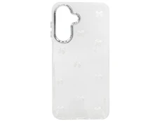 Накладка Золотий Пил 3D Metal Frame Samsung A26 white bows clear