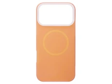 Case soft touch Silicone Full MagSafe низ iPhone 17 Pro Max apricot