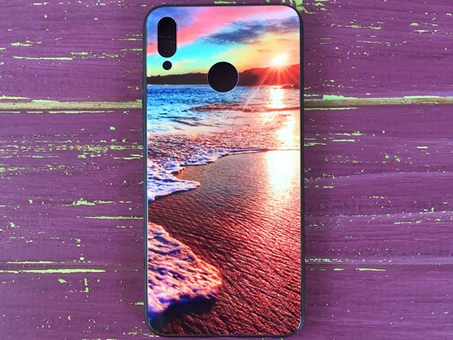 TPU+Glass Honor 8X Paradise