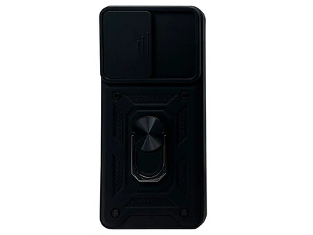 Ударопрочный чехол Honor Hide Camera для Poco X5 pro 5G/Redmi Note 12 Pro 5G черный