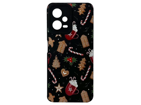 TPU Funny Winter Treats Camera Redmi Note 12 5G black