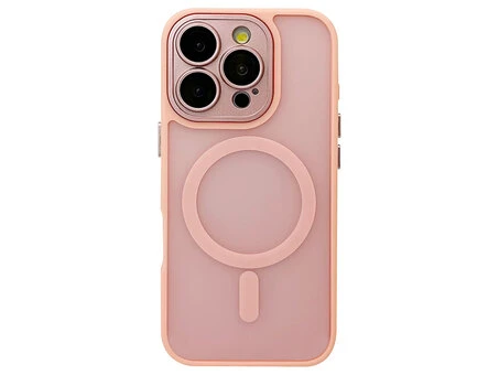 Shadow Matt Metal Buttons + Camera MagSafe iPhone 14 Pro Max pink