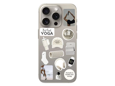 Набір 3D стікерів максі Stix But first YOGA