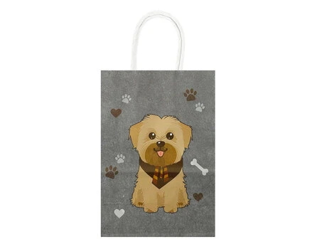 Пакет подарунковий Puppy grey