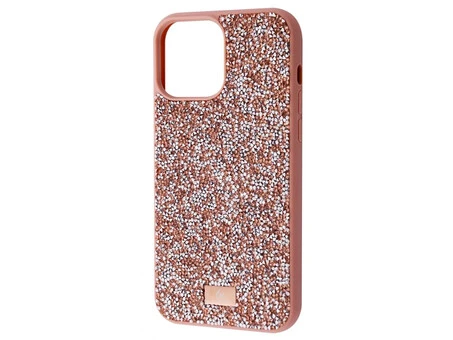 Накладка Bling World Rock iPhone 14 Pro Max pink