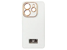 Накладка Sand Swarovski Camera Redmi Note 14 white