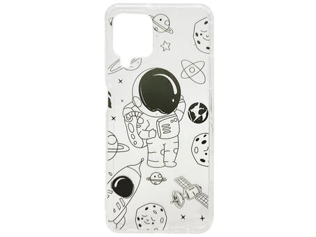 Силікон Samsung A22/M22/M32 astronaut clear