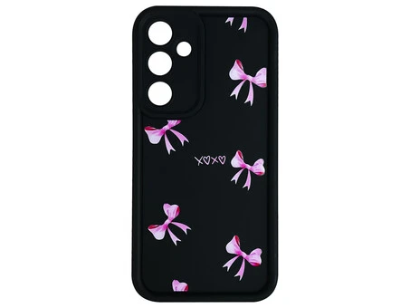 TPU Bows Xoxo Camera Samsung A35 black