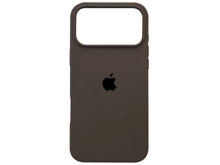 Case soft touch низ iP 17 Pro Max (28) dark yellow