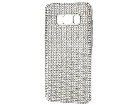 Силікон Full Diamond Samsung S8+ Silver