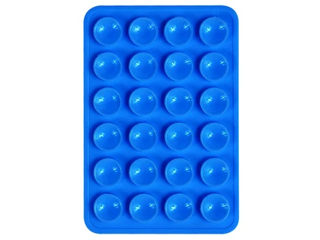 Наліпка на липучках двостороння blue