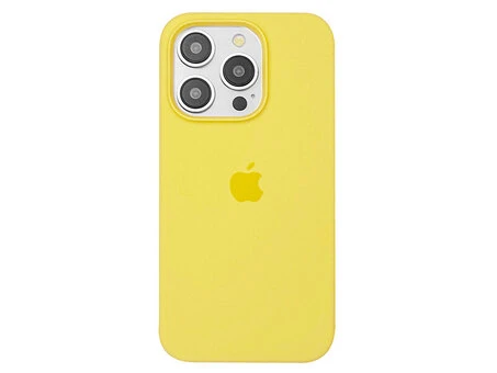 Case soft touch низ iP 15 Pro (32/37) limonade