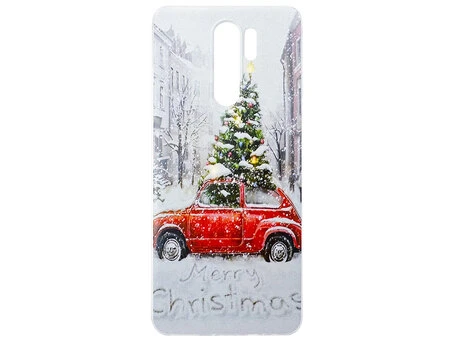 Силиконовый чехол Print Redmi 9 Snowy Christmas