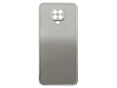 Накладка Ombre Glitter Redmi Note 9s/Note 9 Pro/Note 9 Pro Max silver