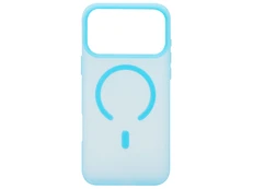 Накладка Silicone Matt MagSafe iPhone 17 Pro Max light blue