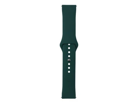 Ремінець Xiaomi Amazfit/Bip/Samsung Silicone 22mm forest green