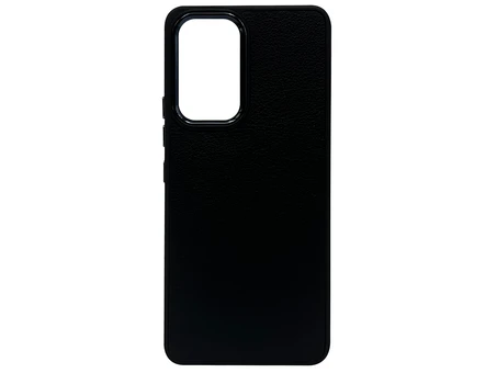Накладка Colorful Matte Metal Frame Leather Samsung A53 black