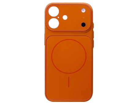 Накладка AG Nano Glass MagSafe iPhone 17 orange