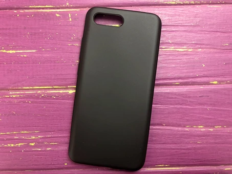 Силикон метал блеск Honor 10 black