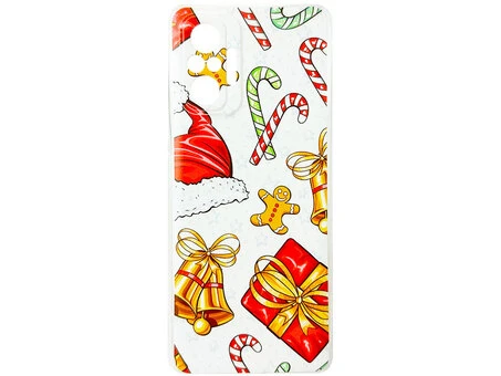 Силиконовый чехол Print Redmi Note 10 Pro Рождественские традиции