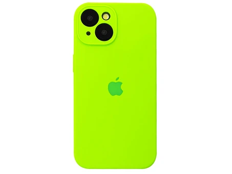 Case soft touch Camera iP 15 (31) neon green