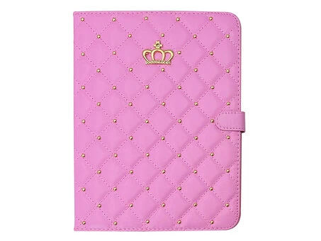 Crown Bling Diamond iPad 10.9" (2022-24)/11" (A16) 2025 зі стілусом pink