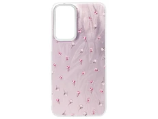 Накладка Paint Stroke Flowers Samsung A56 pink