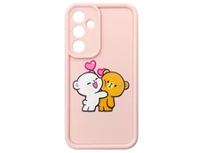 TPU Teddy Love Camera Samsung A35 pink