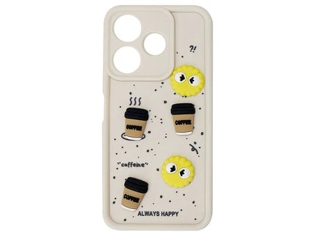 TPU 3D Игрушки Камера Redmi 13/Poco M6 ваниль