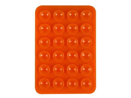 Наліпка на липучках двостороння orange