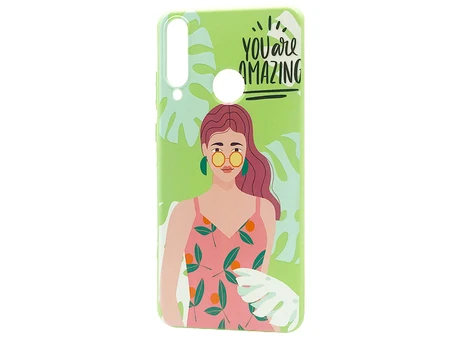 WAVE Fancy Huawei Y6P (20) you are amazing/green