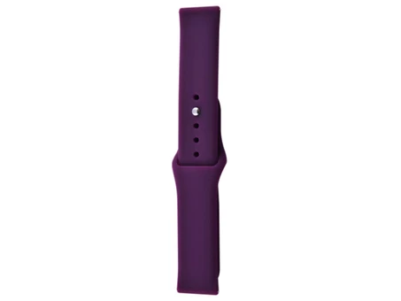 Ремінець Xiaomi Amazfit/Bip/Samsung Silicone 22mm purple